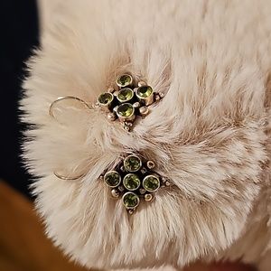 Nicky Butler Sterling Silver Peridot Earrings